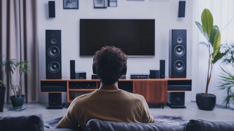Home Sound System Installation detail