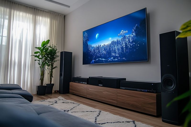 Surround Sound Installation detail