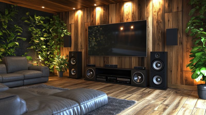 Surround Sound Installation detail